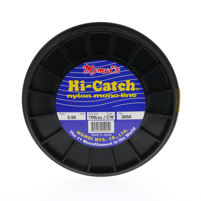 Momoi's Hi-Catch Monofilament Line 5# Spool Clear White 100lb 3050yds