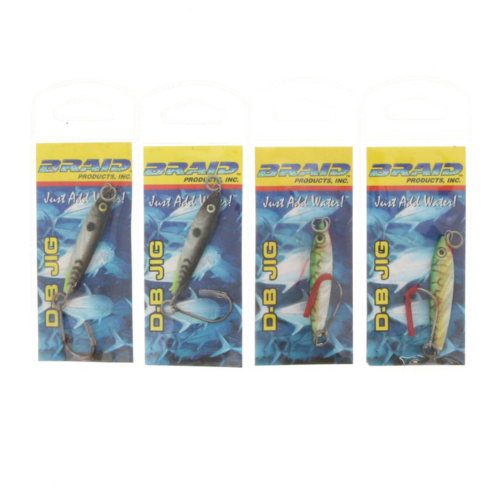 Braid D-B Jigs 1/2 oz ~ 4-Pack