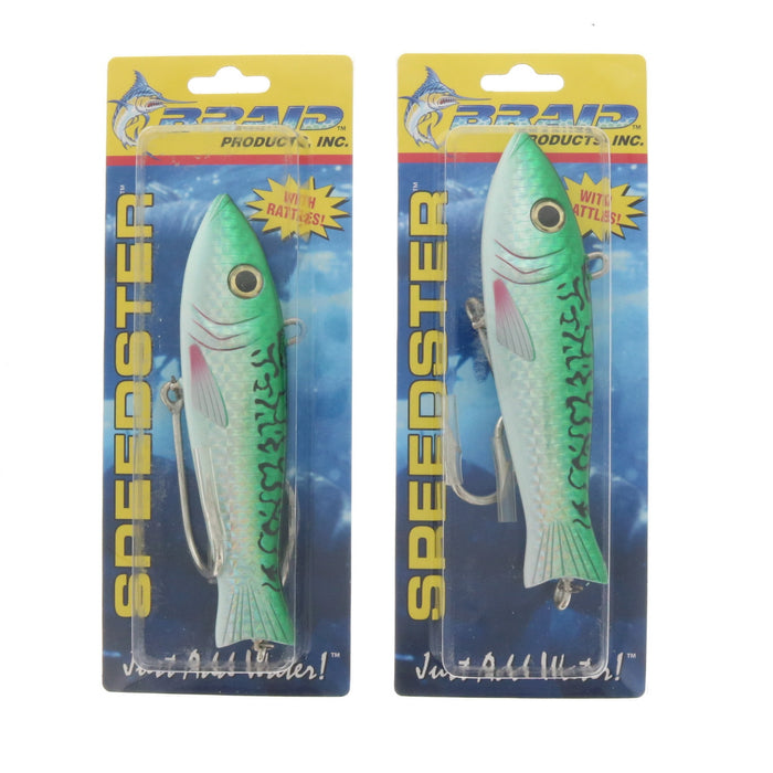 Braid #910 Speedster 6" Green Mackerel Lures ~ 2-Pack