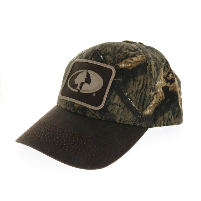 Outdoor Cap Mossy Oak Tree Logo Snap Back Baseball Hat Cap Brown