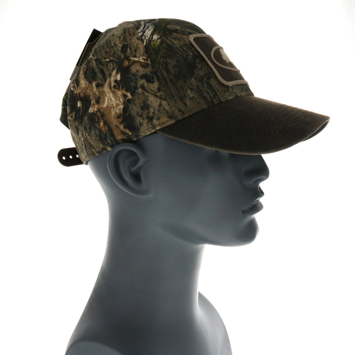 Outdoor Cap Mossy Oak Tree Logo Snap Back Baseball Hat Cap Brown