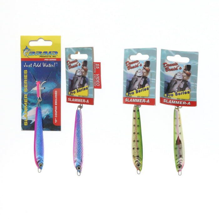 Braid Pro Series Slammer A Jigs Lures 1 1/2 oz ~ 4-Pack