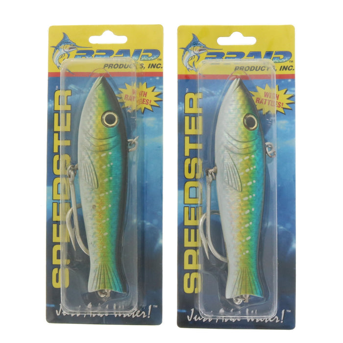 Braid #910 Speedster 6" Yellowfin Tuna Saltwater Fishing Lure~ 2-Pack