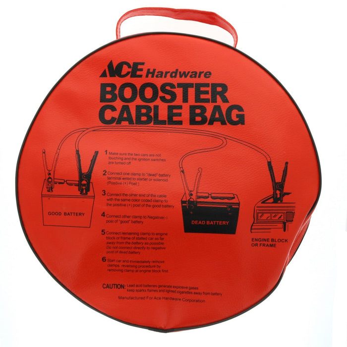 Ace Hardware #080108808 Jumper Cable Booster Cable & Bag  10 ft 10 Ga 25 amps
