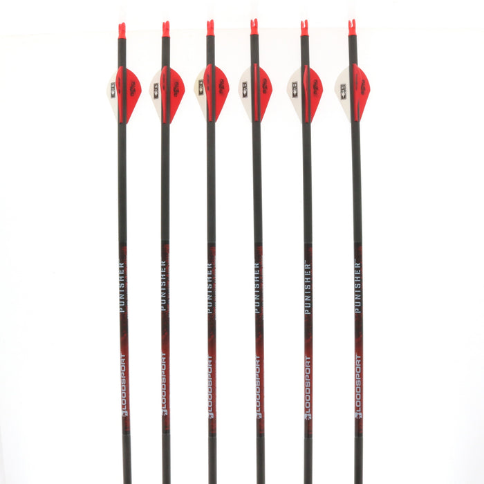 Bloodsport Archery #B10035406 Punisher Arrows 31" 350 Spine Hunting