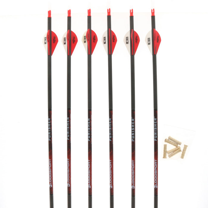 Bloodsport Archery #B10035406 Punisher Arrows 31" 350 Spine Hunting