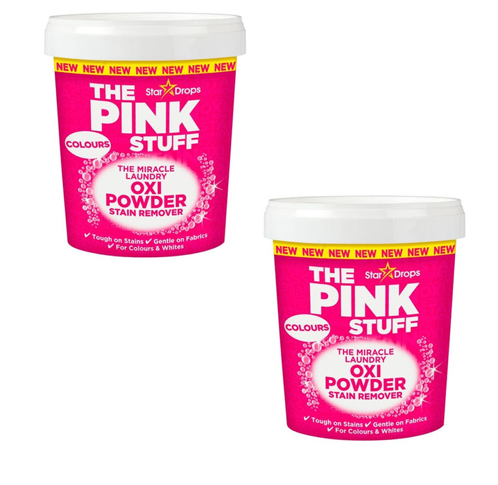 The Pink Stuff #20148 Fresh Scent Stain Remover Powder ~ 2-Pack ~ 70.4 oz Total