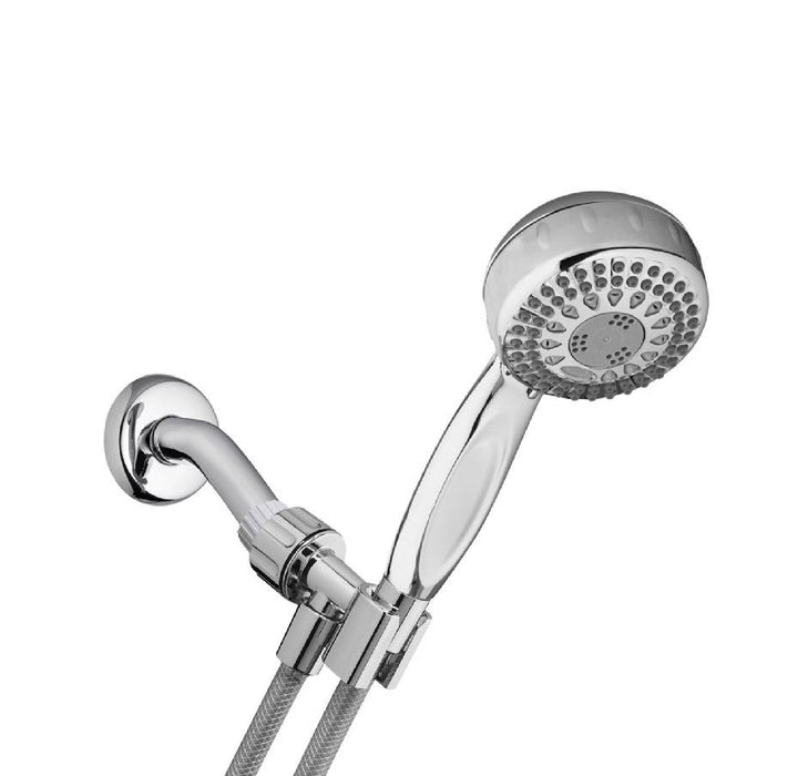 Waterpik #TRS-553E PowerSpray Plus Chrome 5 settings Handheld Showerhead 1.8 gpm