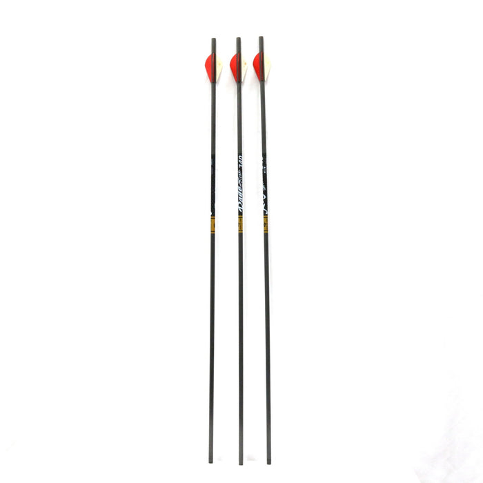 Rage Simply Lethal Arrow Package With Fletching Nocks and Broadheads