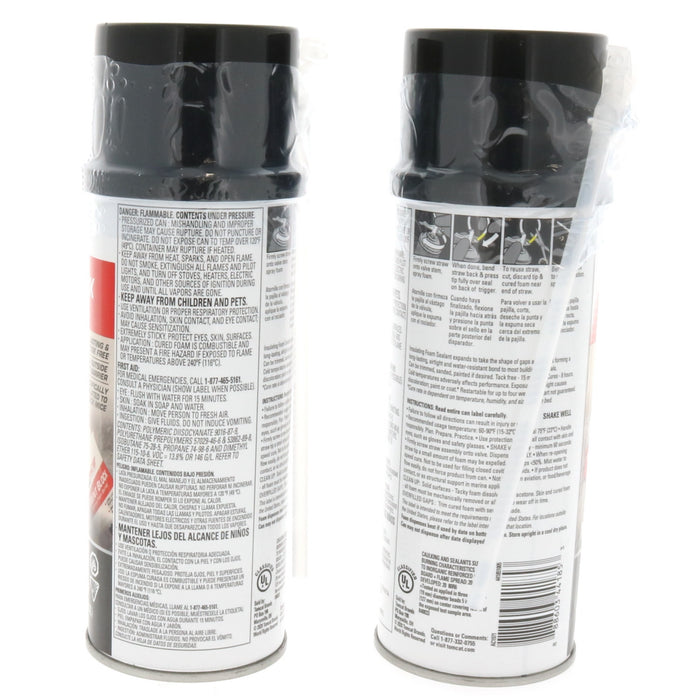 Tomcat Rodent Block Pest Control Foam For Mice 12 oz ~ 2-Pack