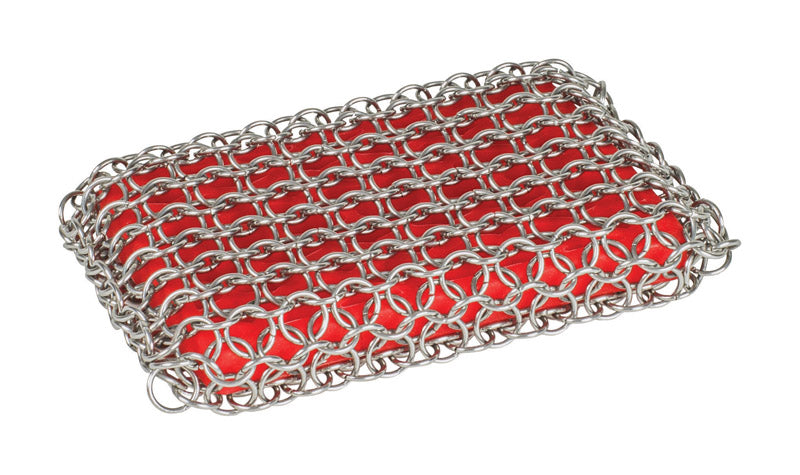 Lodge #ACM10R41 Chainmail Heavy Duty Scrubbing Pad For Cast Iron 8.71 in. L 1 pk