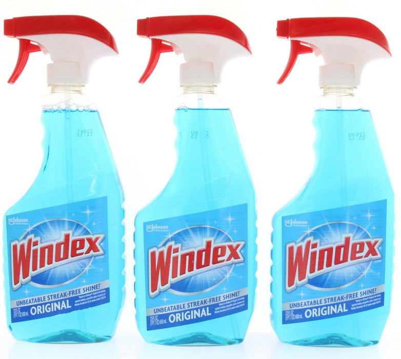 Windex #88275 Window Glass Cleaner Spray 23oz ~ 3-Pack ~ 69 Oz. Total