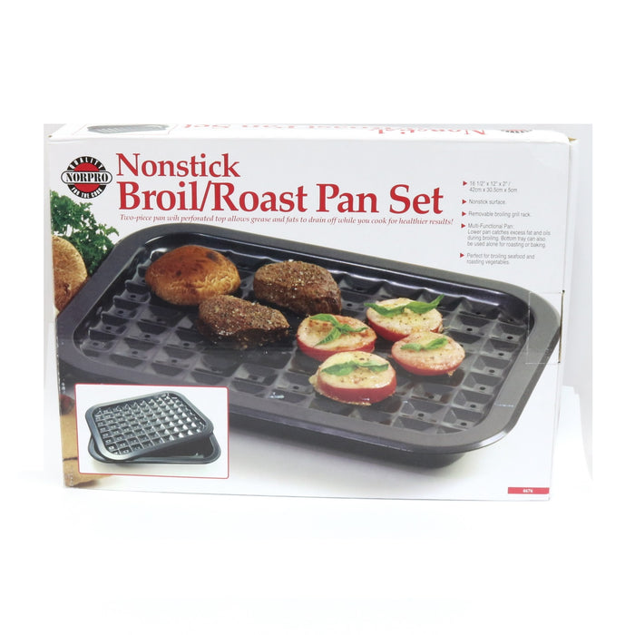 Norpro #4676 Nonstick Broil/Roast Pan