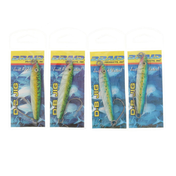 Braid D-B Jig 1-1/2 oz ~ 4-Pack