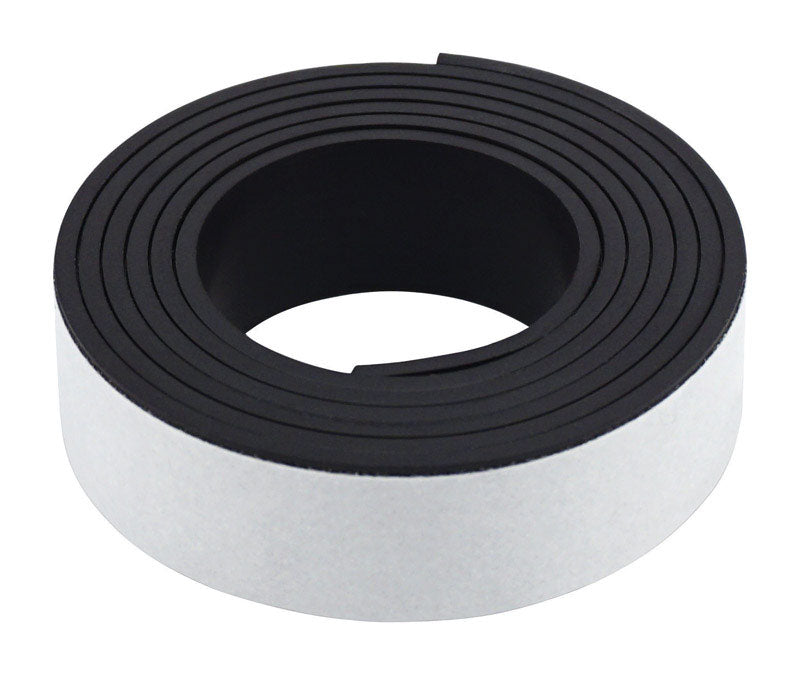 Magnet Source #07011 30 in. L X .5 in. W Black Strip Magnetic Tape ~ 3-Pack