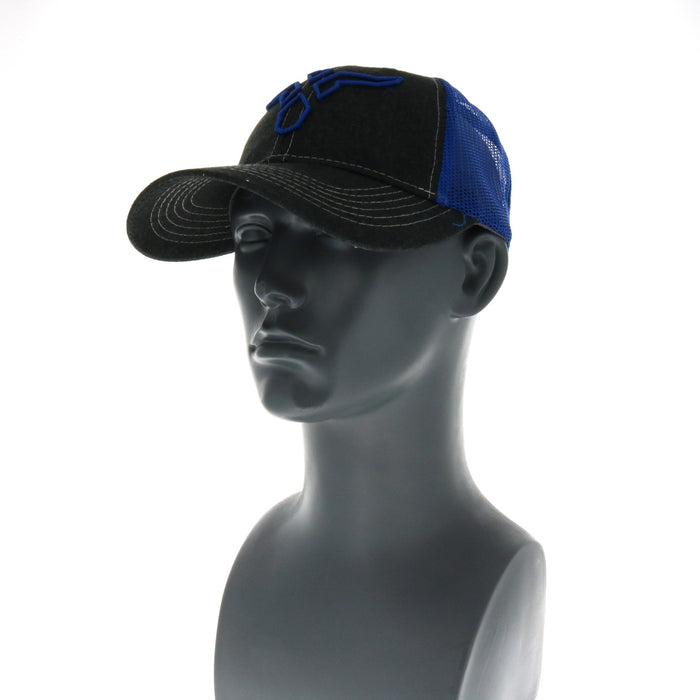 Wrangler #W13089747TB000 Steer Logo Embroidery Baseball Cap Black & Blue