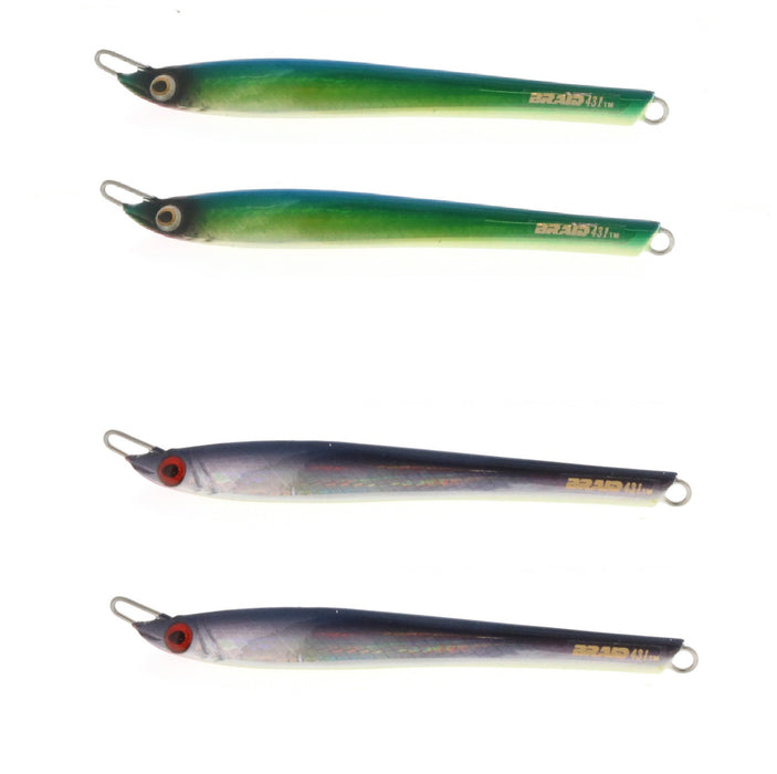 Braid Tantrum Slim-Swim Fishing Lures 2.5 oz Saltwater Lures ~ 4-Pack