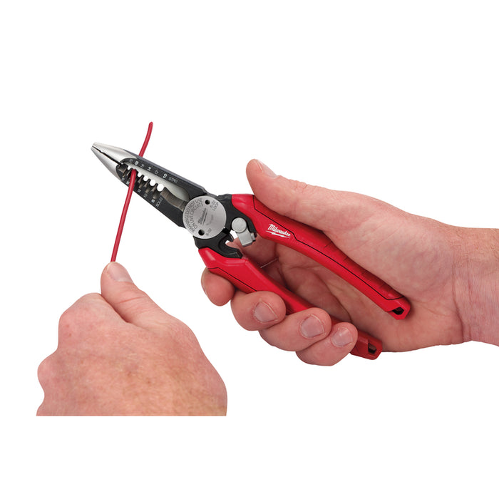 Milwaukee #48-22-3079 7.75 in. Forged Alloy Steel 6-in-1 Combination Pliers