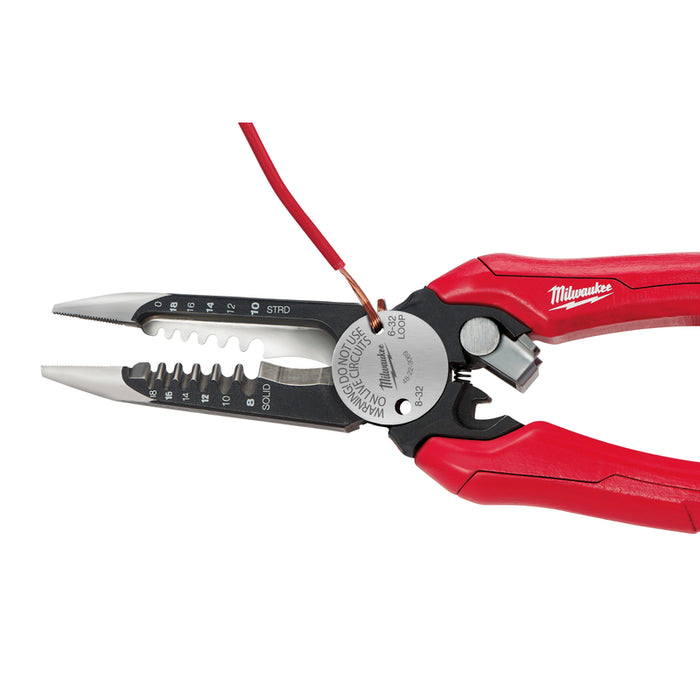 Milwaukee #48-22-3079 7.75 in. Forged Alloy Steel 6-in-1 Combination Pliers