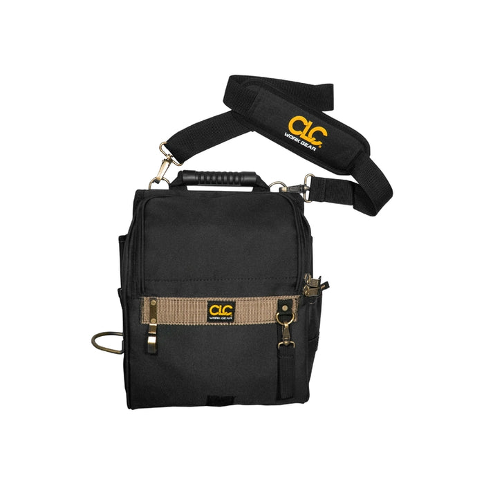 CLC #1509 4 in. W X 15.25 in. H Polyester Electrician's Pouch 21 pocket Black/Tan 1 pc