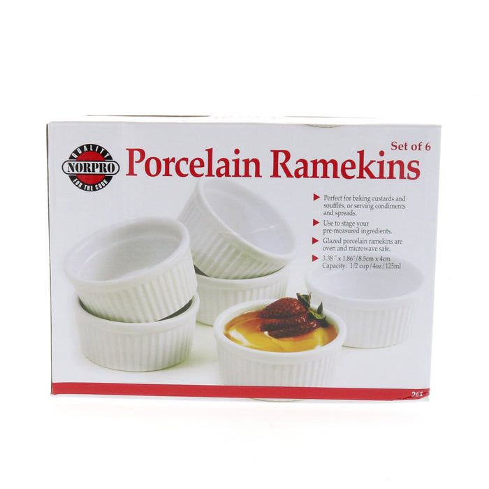 Norpro #261 Porcelain Ramekins 4 oz