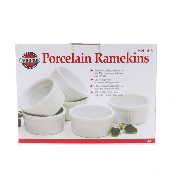 Norpro #261 Porcelain Ramekins 4 oz