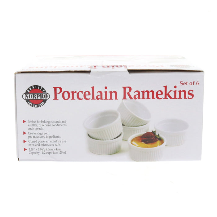 Norpro #261 Porcelain Ramekins 4 oz