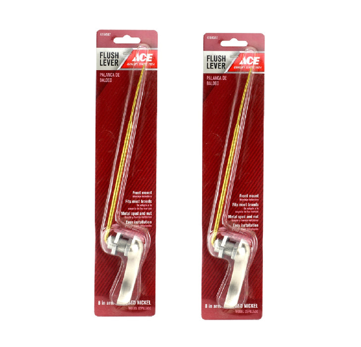 Ace Hardware #ACE835-58BN Toilet Flush Lever Fits Most ~ 2-Pack