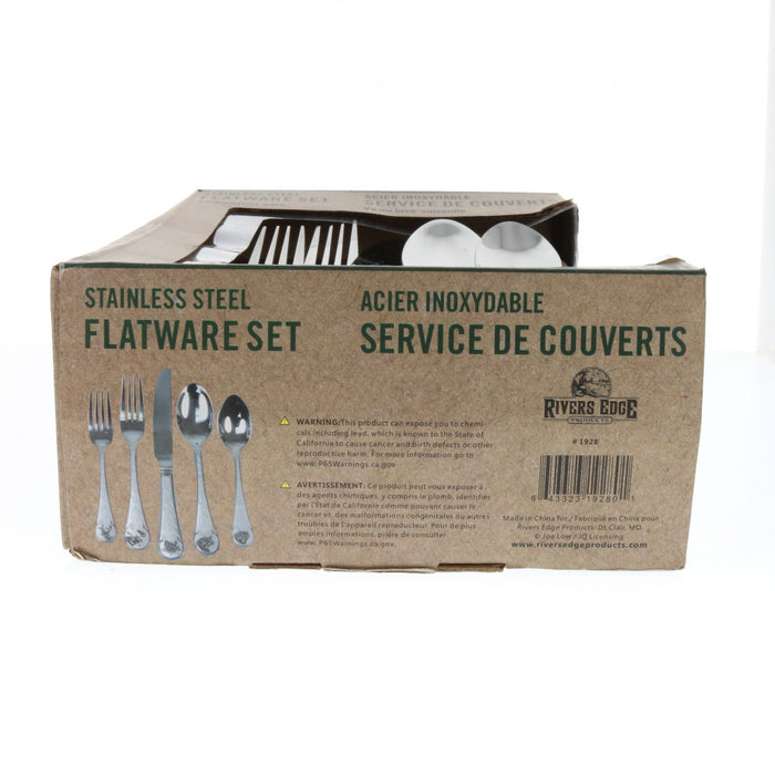 Rivers Edge #1928 Stainless Steel Flatware Set