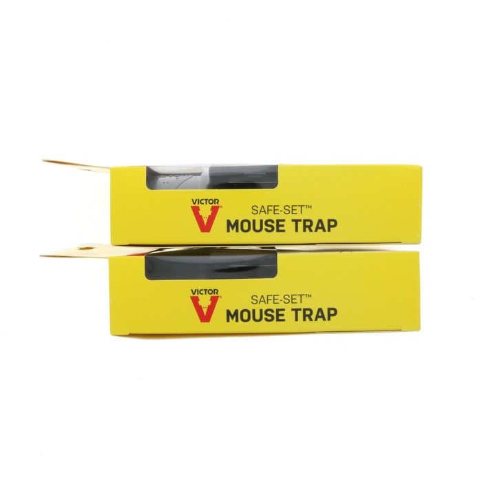 Victor #M070 Safe Set Mouse Trap ~ 2-Pack ~ 4 Mouse Traps Total