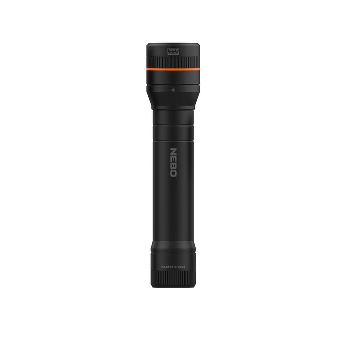 Nebo Newton #NEB-FLT-0017 1500 Lumens Black LED Flashlight 3x Zoom Beam