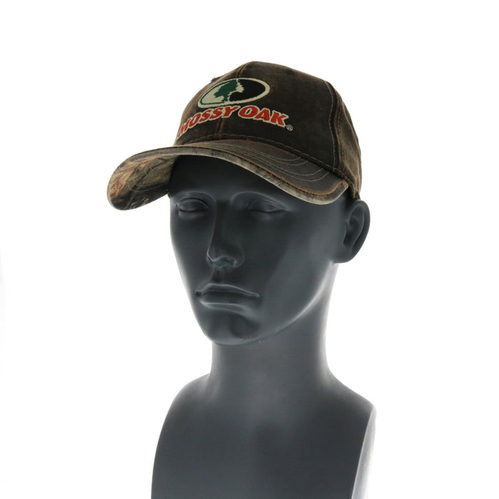 Signatures Mossy Oak Logo Baseball Ball Cap Hat Adjustable Brown