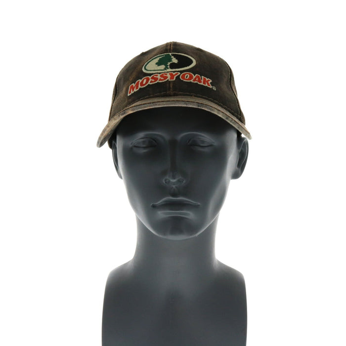 Signatures Mossy Oak Logo Baseball Ball Cap Hat Adjustable Brown