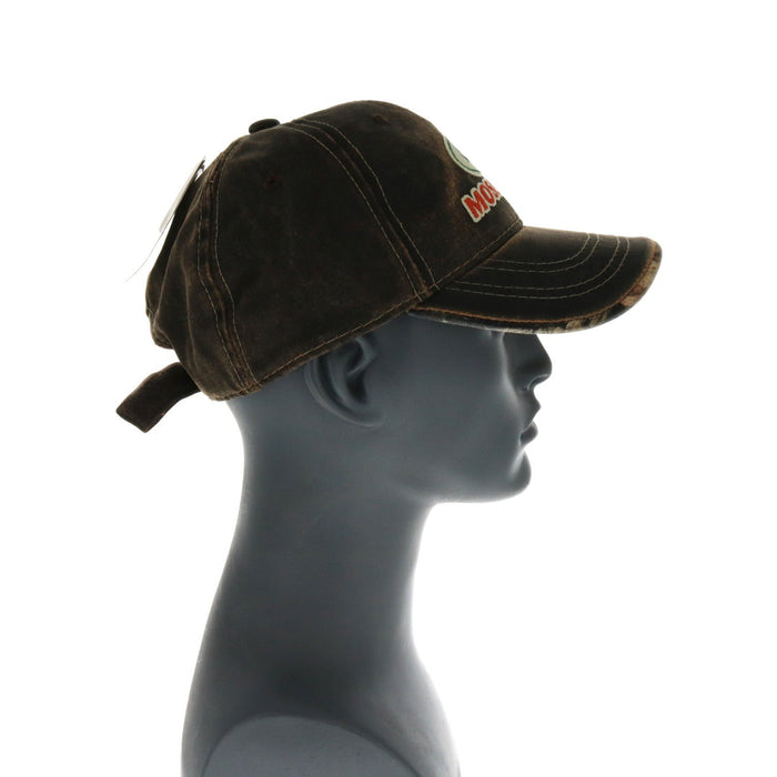 Signatures Mossy Oak Logo Baseball Ball Cap Hat Adjustable Brown