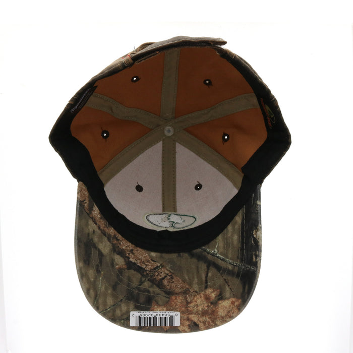 Signatures Mossy Oak Logo Baseball Ball Cap Hat Adjustable Brown