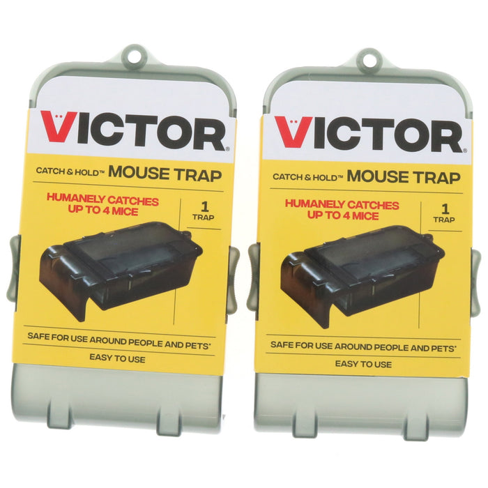 Victor #M333 Live Catch & Hold Mouse Trap ~ 2-Pack
