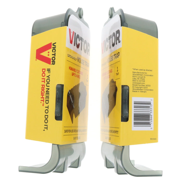 Victor #M333 Live Catch & Hold Mouse Trap ~ 2-Pack