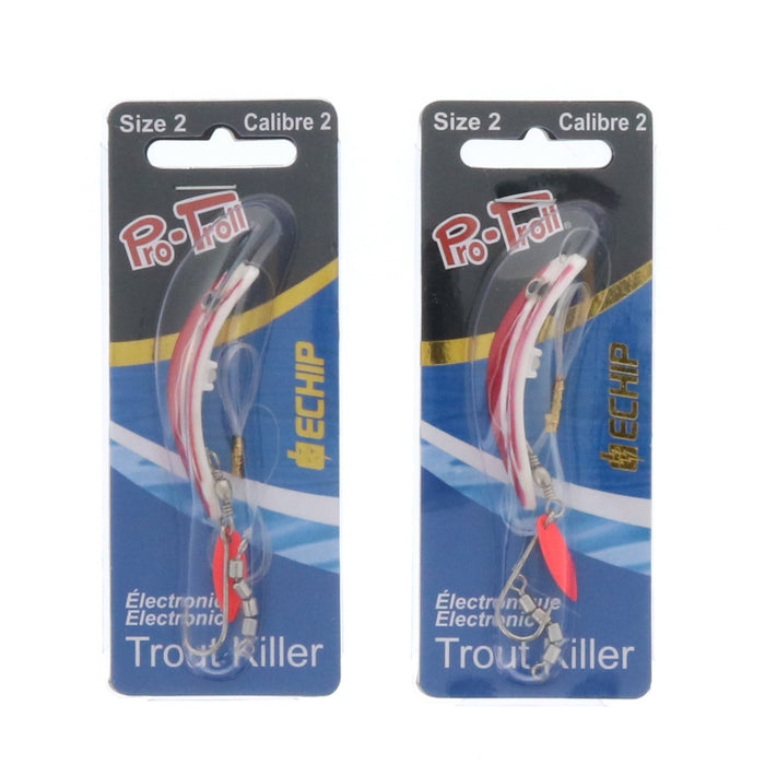 Pro Troll #20-313 Trout Killer Electronic Lure Echip Size 2 ~ 2-Pack