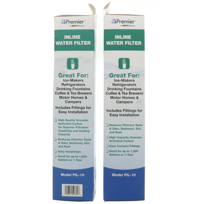 Watts #PIL-10 In-Line Water Filter ~ 2-Pack