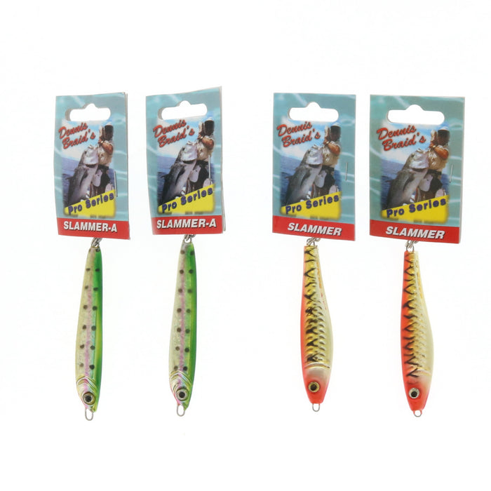 Braid Pro Series Slammer A Jigs Lures 1 1/2 oz ~ 4-Pack