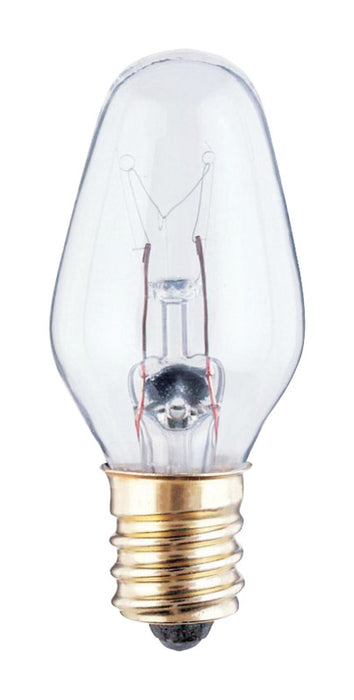 Westinghouse 4 W C7 Specialty Incandescent Bulb E12 (Candelabra) White 4 pk ~ 3-Pack ~ 12 Total