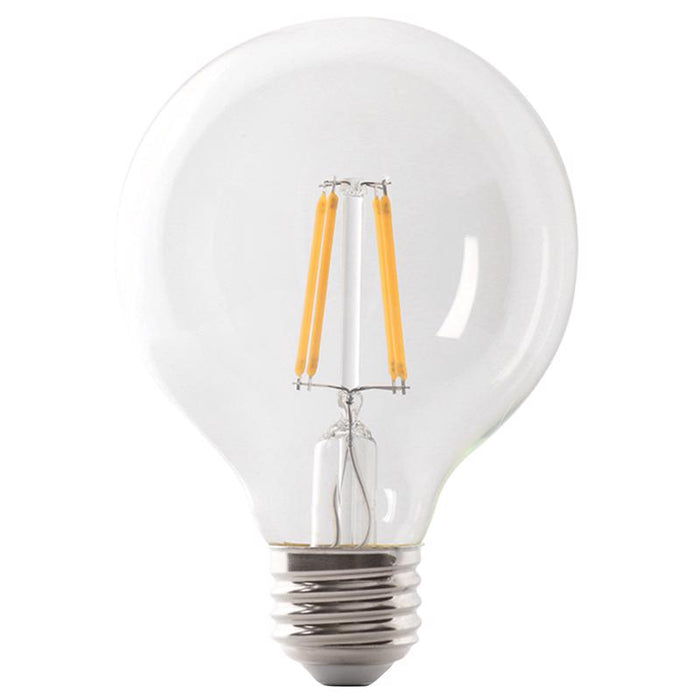 Feit Electric #G2540927CAFL3RP Enhance G25 E26 (Medium) Filament LED Bulb Soft White 40 Watt Equivalence 3 pk ~ 2-Pack