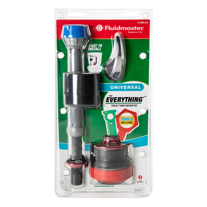 Fluidmaster PerforMAX #K-400H-021-P8 The Everything Toilet Repair Kit Multicolored Plastic For Universal