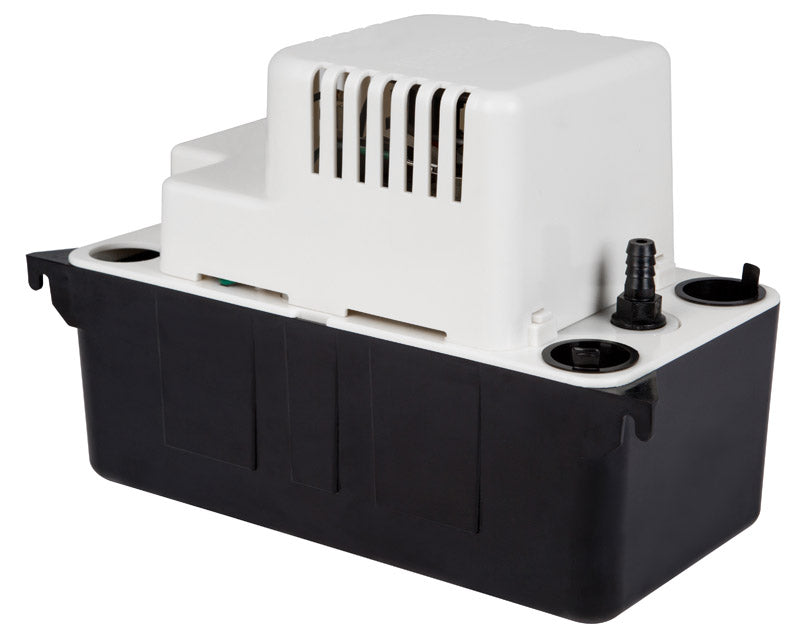 Little Giant #554405 VCMA-15 Series 1/50 HP 65 gph Thermoplastic Automatic AC Condensate Removal Pump