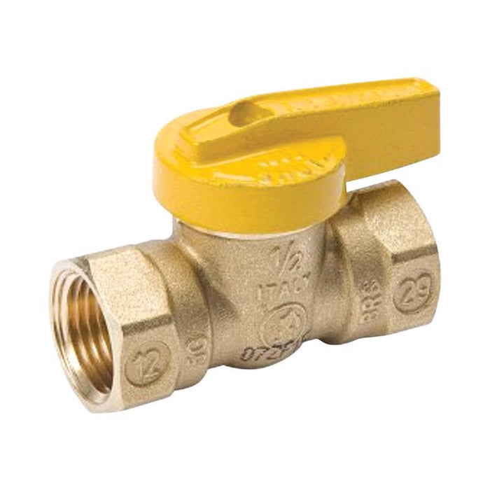 Homewerks #VGV1LHB3 1/2 in. Brass FIP Gas Ball Valve