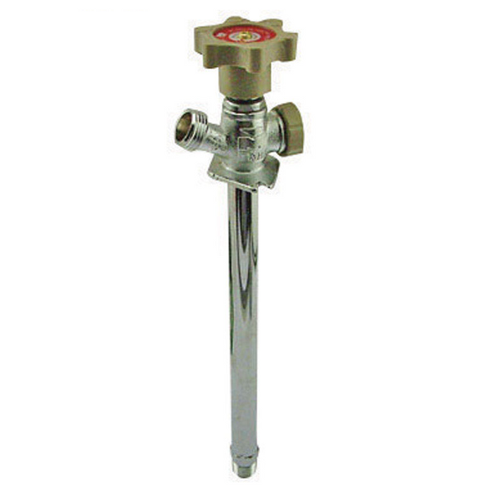 BK Products ProLine #104-823HC 1/2 in. MPT X 6 in. Compression Anti-Siphon Brass Sillcock Valve