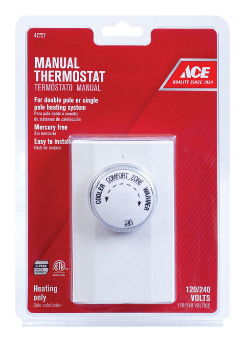 Ace Heating Dial Mechanical Thermostat