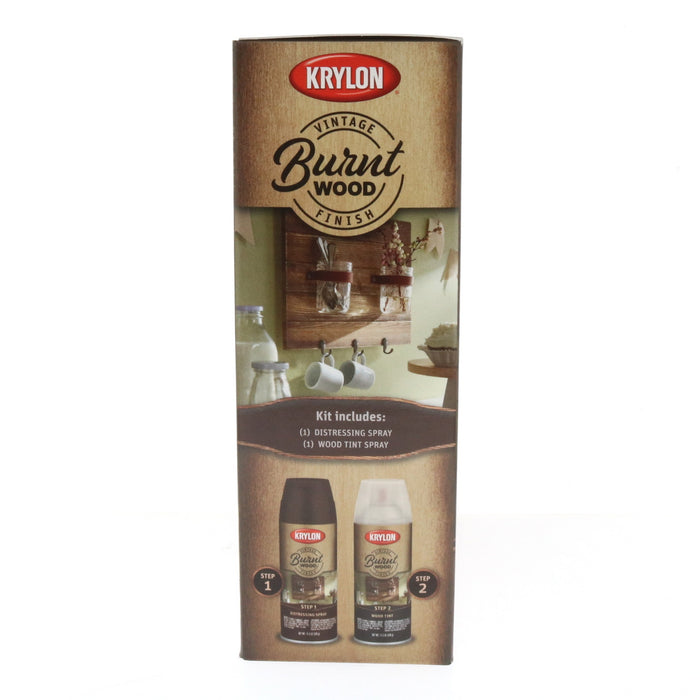 Krylon #8432 Burnt Wood Kit Vintage Finish Burnt Wood