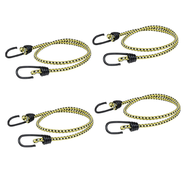 Keeper #A06037Z Multicolored Bungee Cord 36 in. L X 0.315 in. ~ 4-Pack