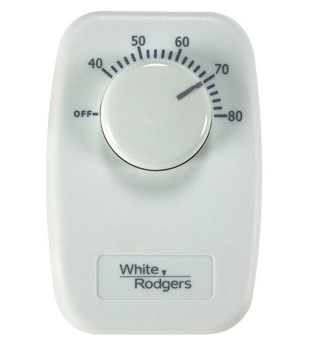 White Rodgers #B50 Heating Dial Line Voltage Thermostat